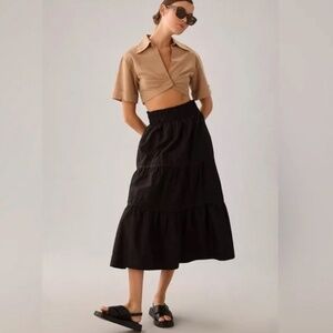 Maeve The Somerset Maxi Skirt by Anthropologie - SMALL